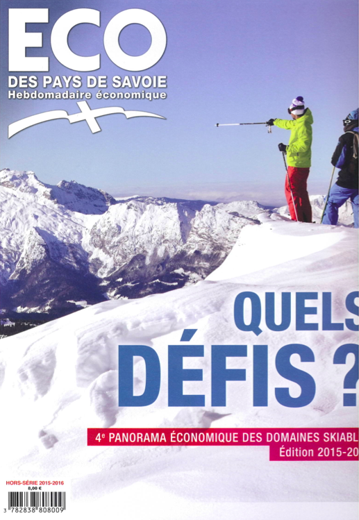 Couverture Eco des Pays de Savoie décembre 2015