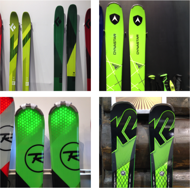 Skis verts 2017