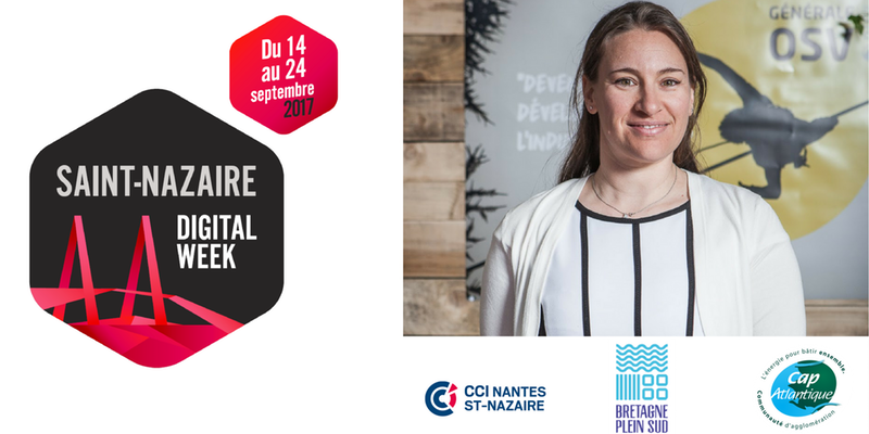 Logo St Nazaire Digital Week 2017 + Armelle Solelhac + SWiTCH